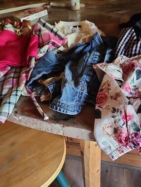 Girls' Bundle 2t Dress& Bell Pants Seater 4t Jean Jacket 4 Black Dress 3t& Top